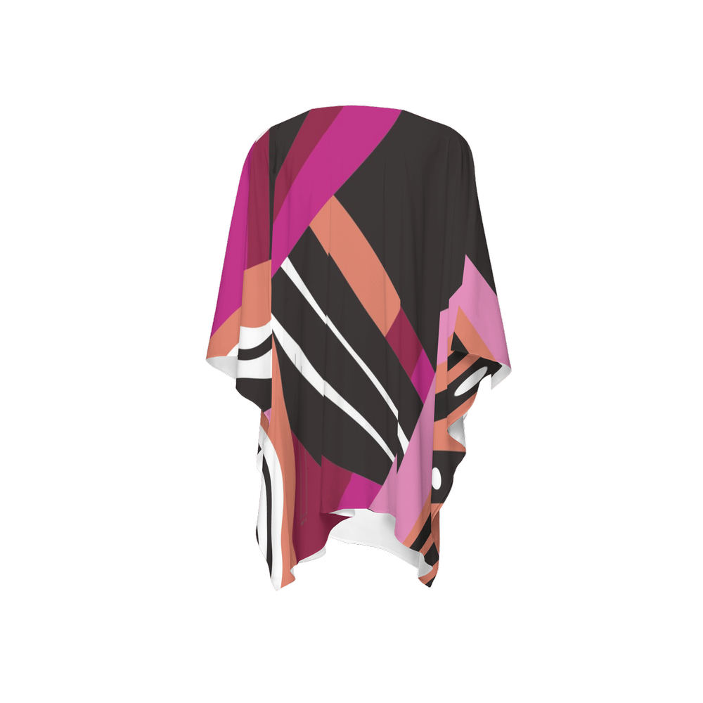 Licorice Highway Silky wrap top