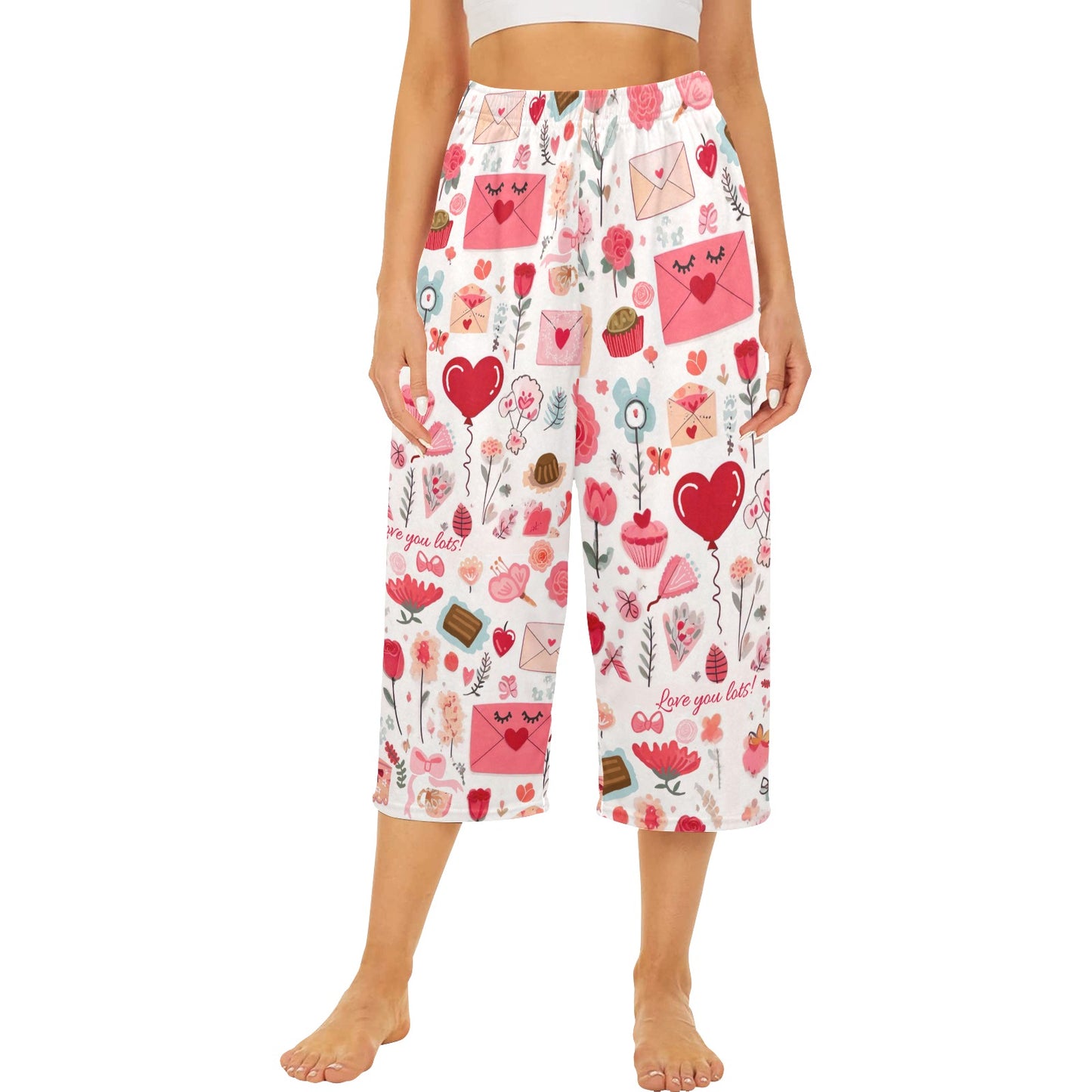 Pretty Valentines Cropped pants