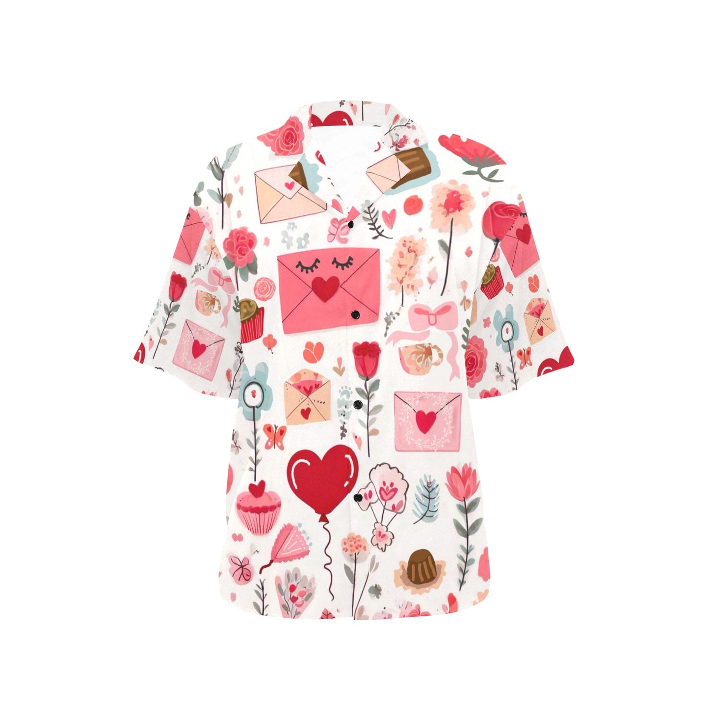 Pretty Valentine's Women’s Pajama Top