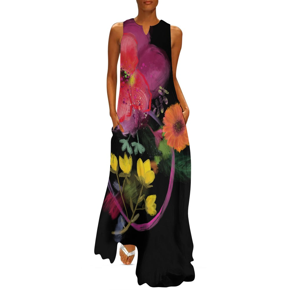 Floral Inspiration - Long Dress