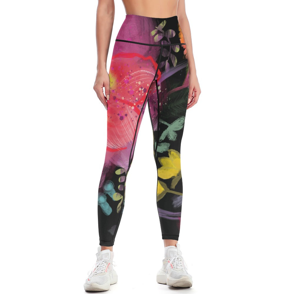 Floral Inspiration - Yoga Sports Pants