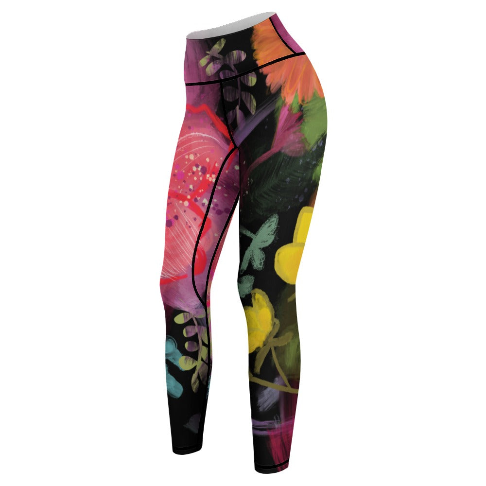Floral Inspiration - Yoga Sports Pants