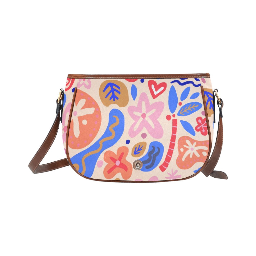 Abstract – Saddle Bag – Desert Bloom