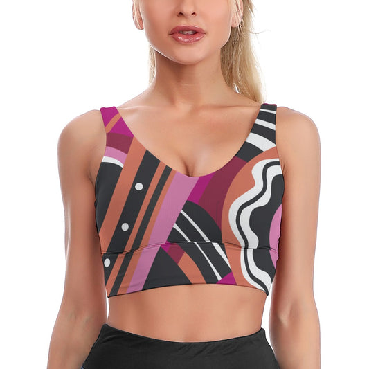 Licorice Highway – Gym Crop Top