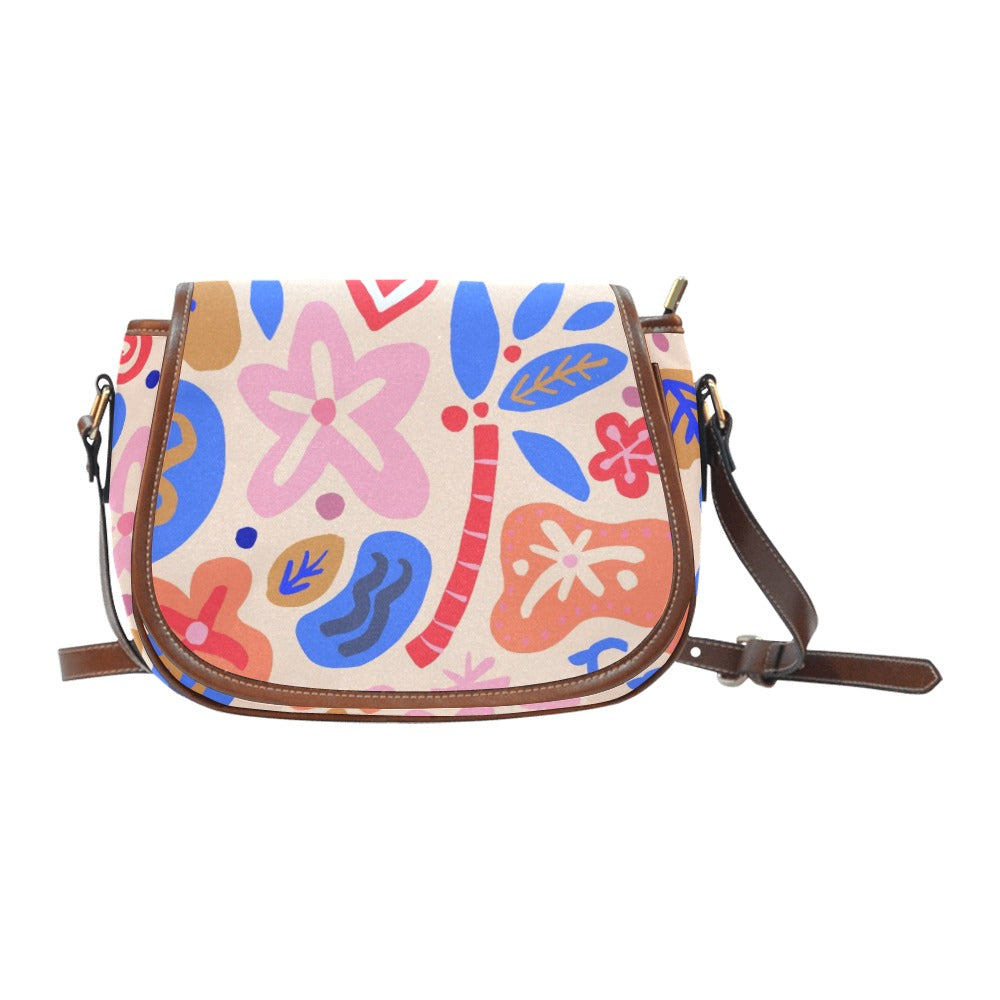 Abstract – Saddle Bag – Desert Bloom