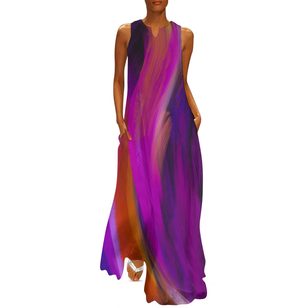 Swashes - Long Dress