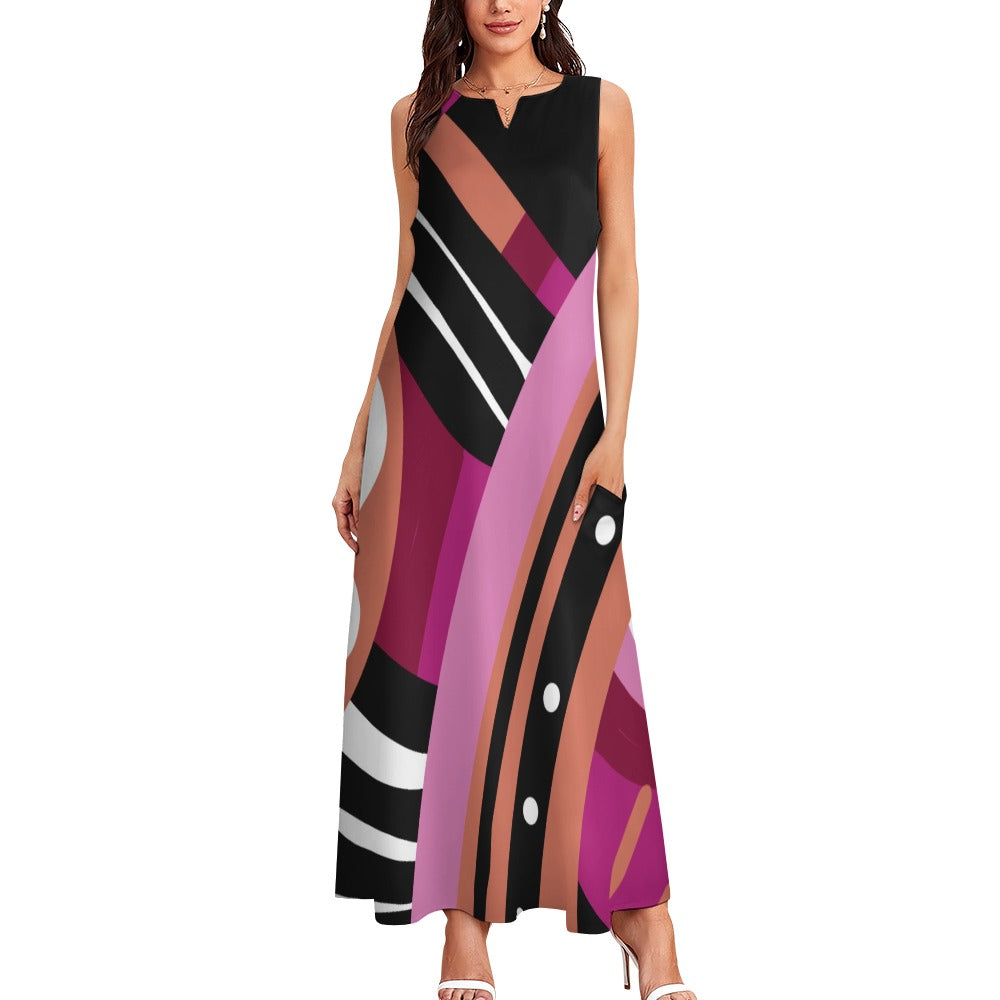 Licorice Highway - Long Elegant Dress