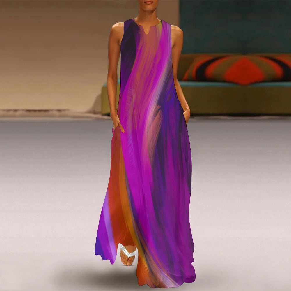 Swashes - Long Dress