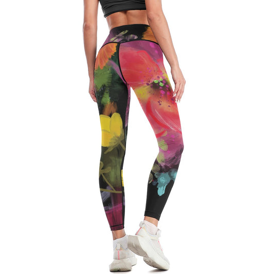 Floral Inspiration - Yoga Sports Pants