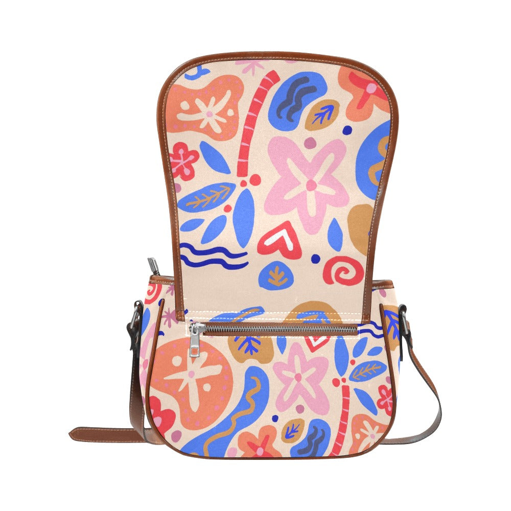 Abstract – Saddle Bag – Desert Bloom