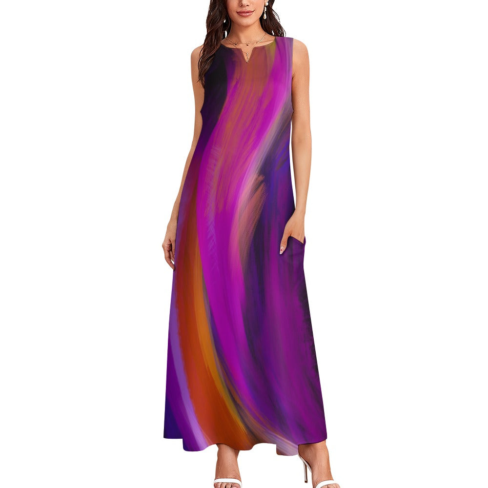 Swashes - Long Dress