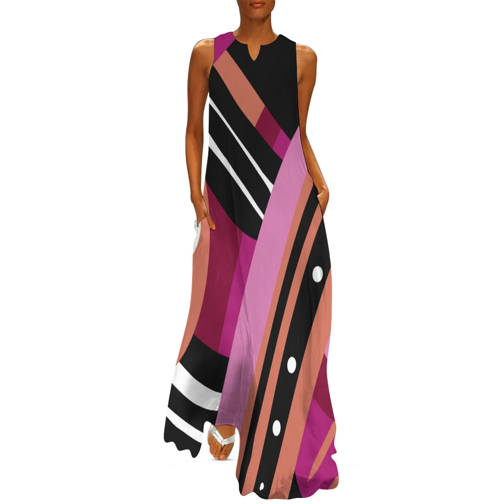 Licorice Highway - Long Elegant Dress